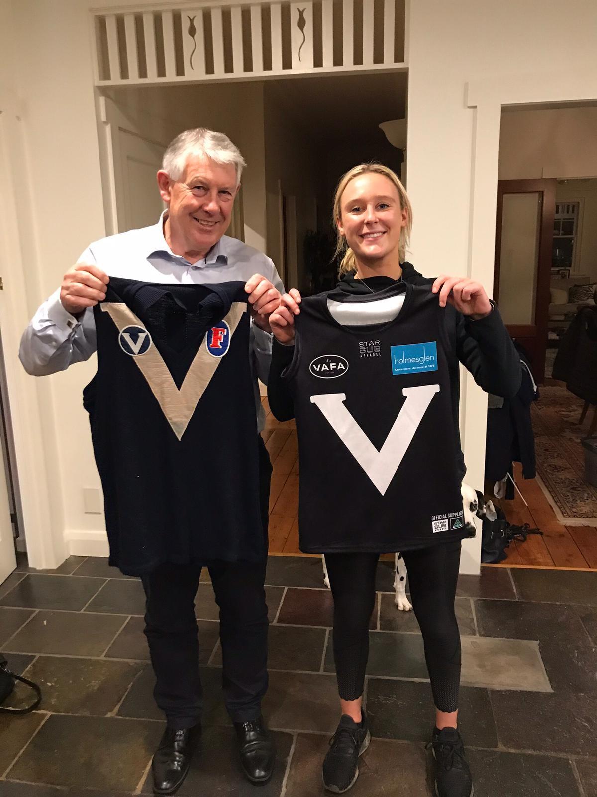 Vanessa and dad